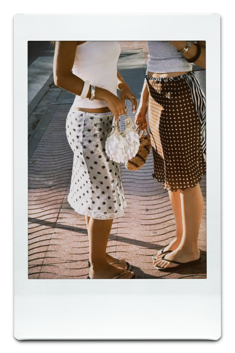 The Disco Dalmatian Midi Skirt