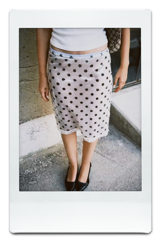 The Disco Dalmatian Midi Skirt