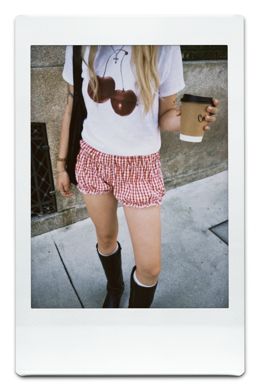 The Charlie Gingham Ruffle Short