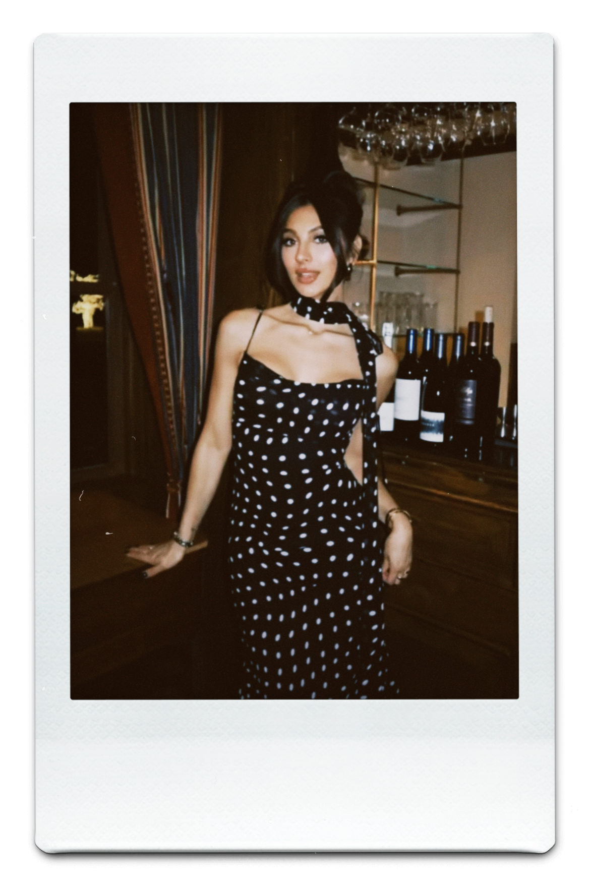 The Dalmatian Maxi Scarf Dress