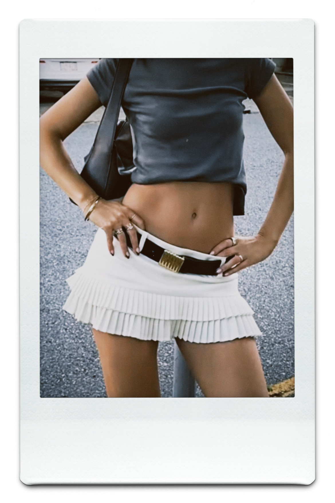 The Taylor Ruffle Mini Skirt