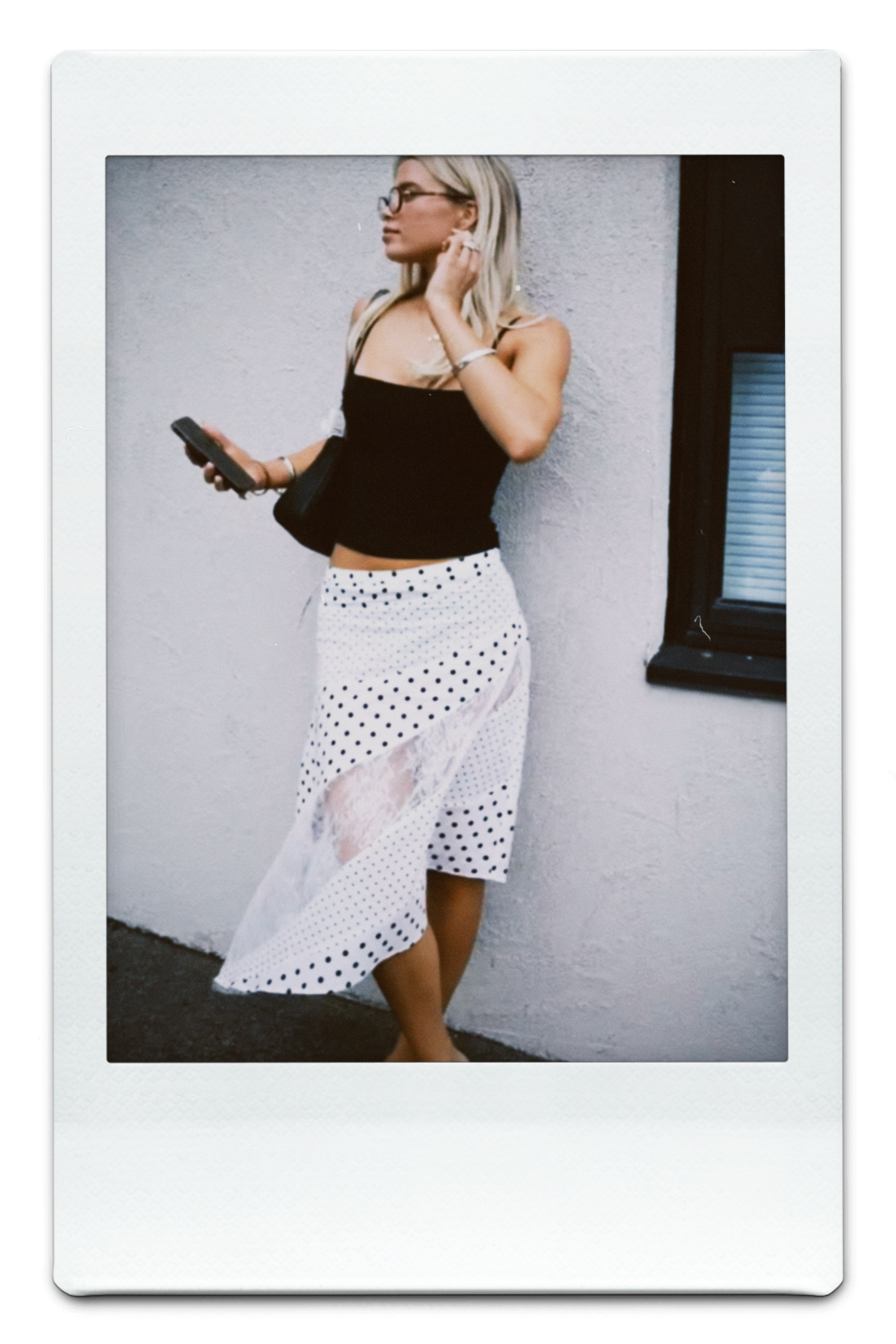 The Dalmatian Lace Midi Skirt