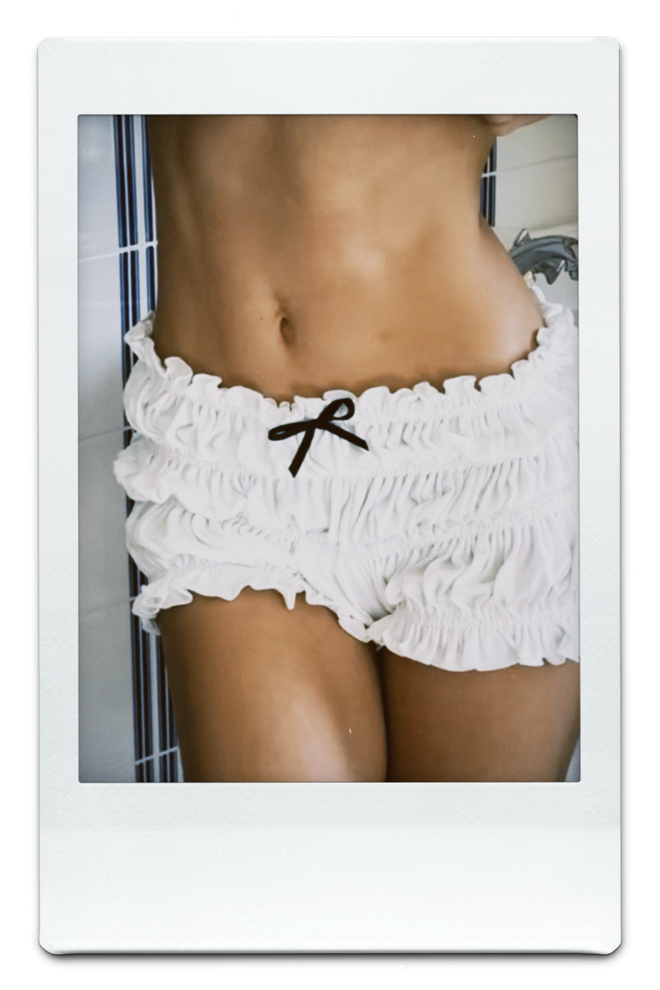 The Kendall Ruffle Mini Short