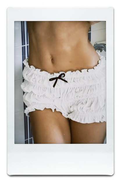 The Kendall Ruffle Mini Short