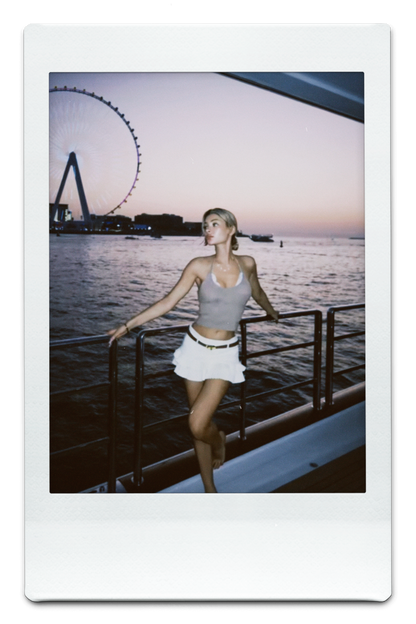 The Taylor Ruffle Mini Skirt