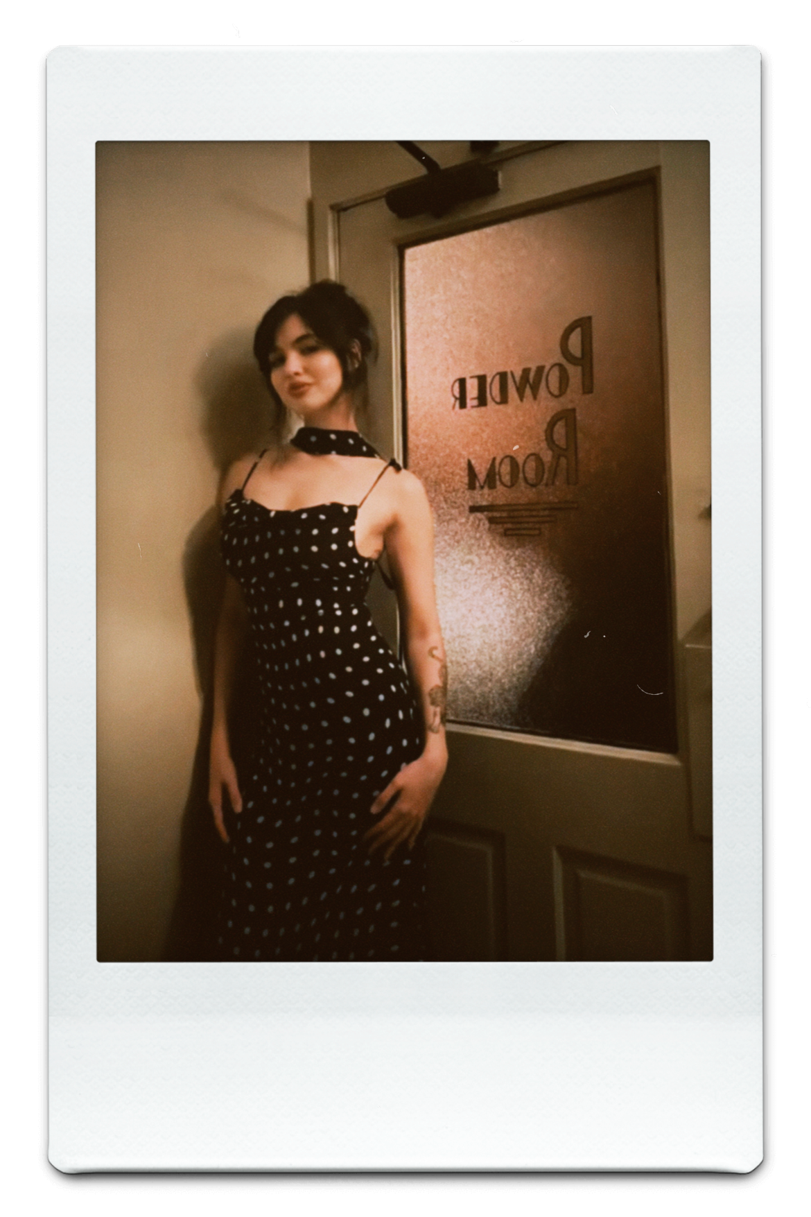 The Dalmatian Maxi Scarf Dress
