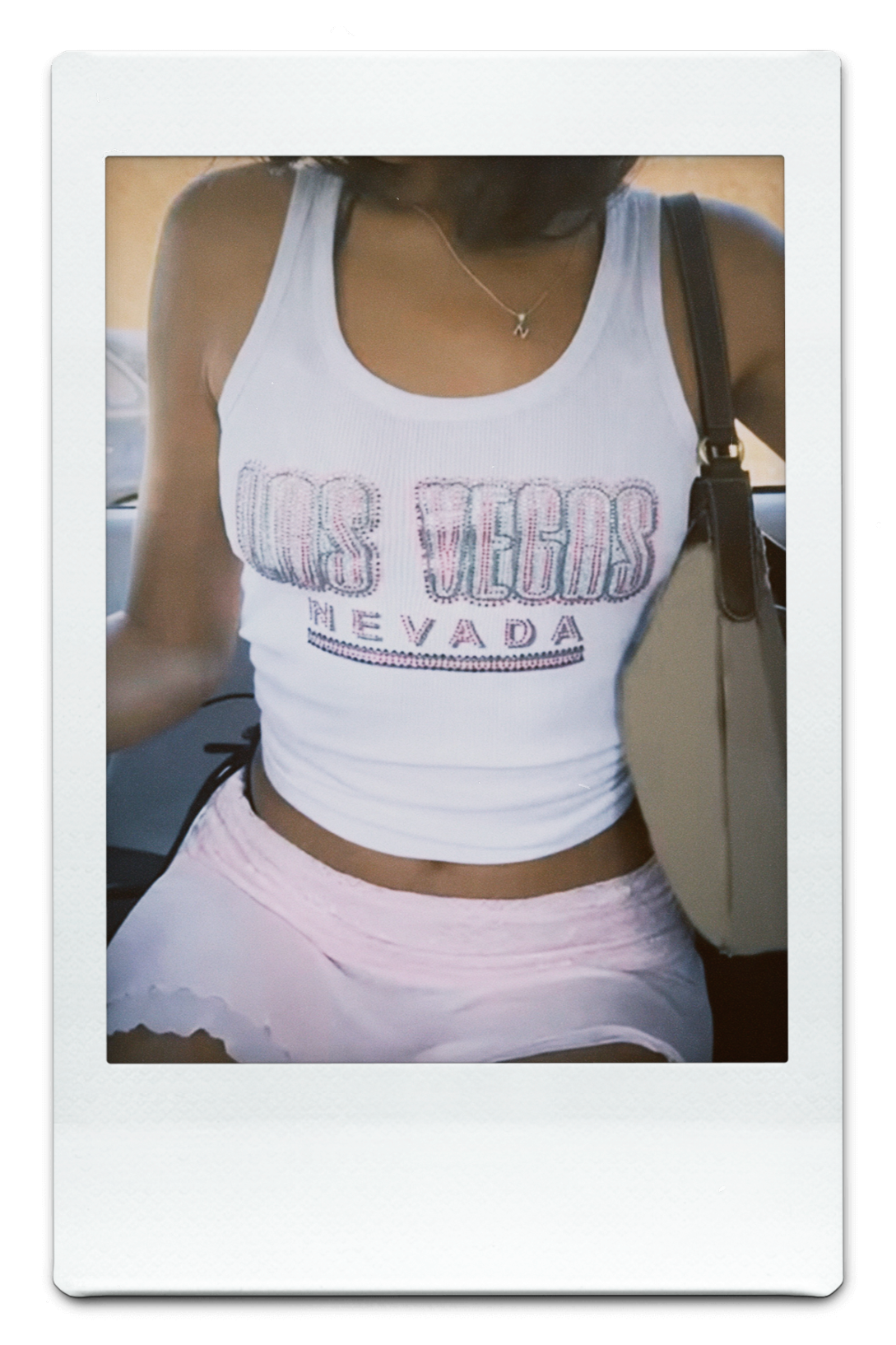 The Vegas Diamanté Cami