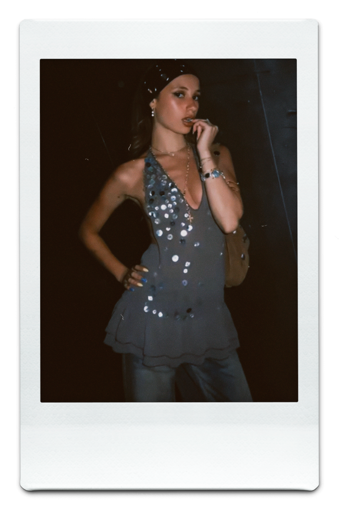 The Carmella Sequin Mini Dress