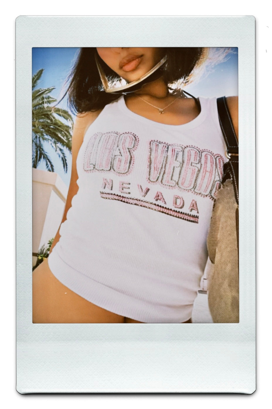 The Vegas Diamanté Cami