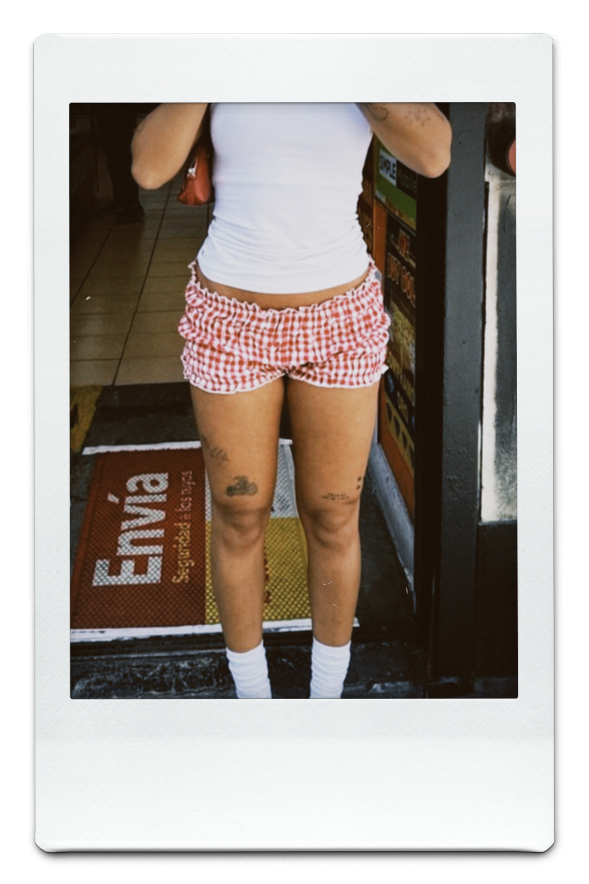 The Charlie Gingham Ruffle Short
