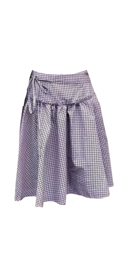 The Manhattan Gingham Maxi Skirt