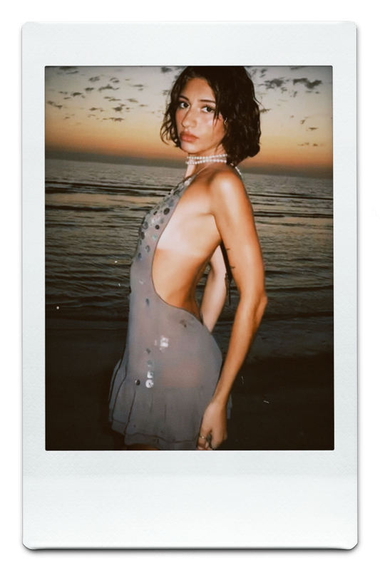 The Carmella Sequin Mini Dress