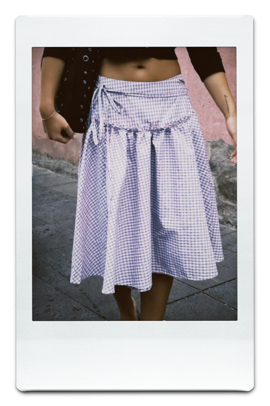 The Manhattan Gingham Maxi Skirt